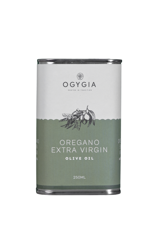 Ogygia Origano Extra Vergin Olive Oil Tin 250ml